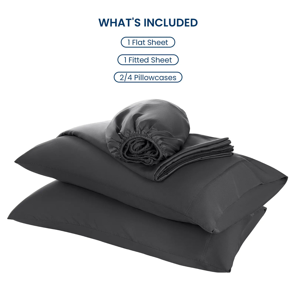 Shilucheng Bamboo Sheet Set - 46 Pc Bedding