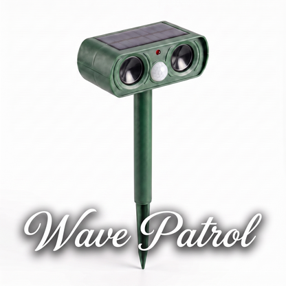 Wave Patrol - Solar-Powered Pest & Animal Deterrent